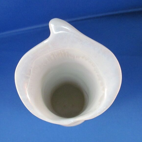 Vintage Lusterware Jack in the Pulpit "Calla Lily" Vase Signed F.T.D.A - Picture 6 of 11